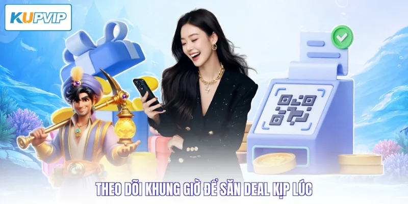 Theo dõi khung giờ để săn deal kịp lúc