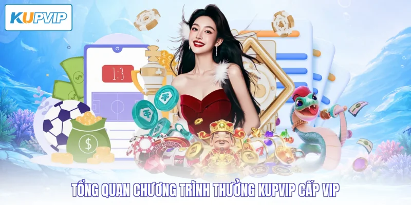 Tổng quan chương trình thưởng Kupvip cấp VIP